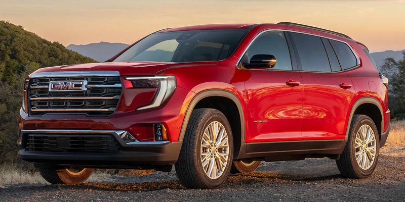 Red 2026 GMC Acadia Denali Ultimate in Price UT