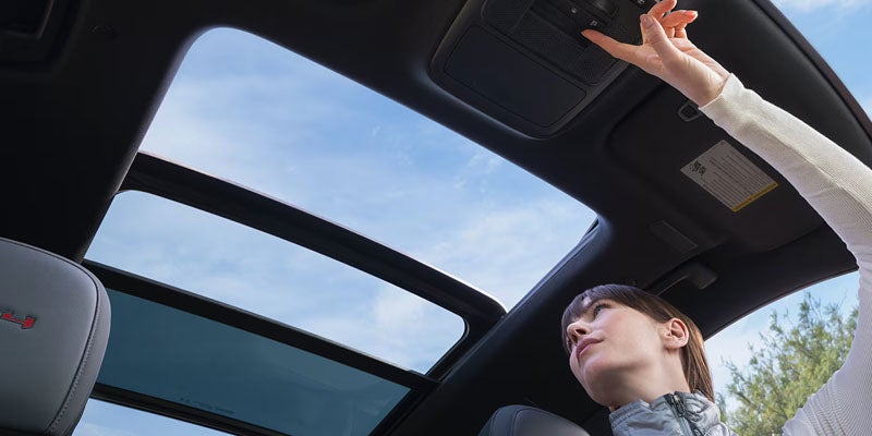 Sun Roof on touch