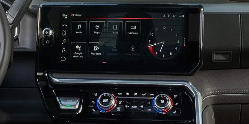 GMC Sierra 3500 HD infotainment features