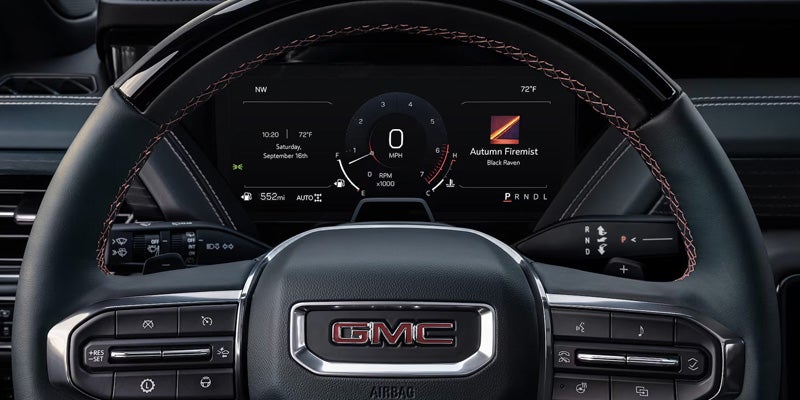 2026 Yukon XL Denali digital display features